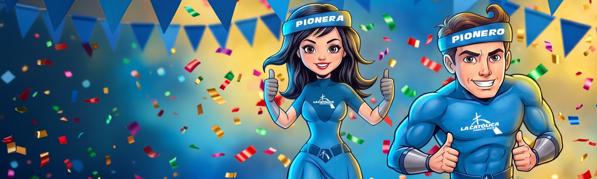banner bienvenida pionera